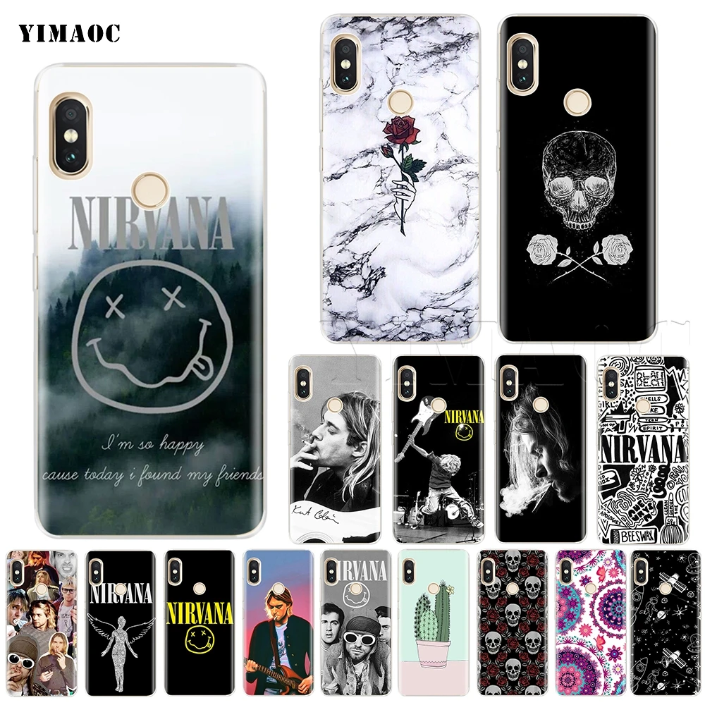 YIMAOC Nirvana Kurt Cobain Case for Xiaomi Redmi Mi Note MAX 3 6a 7 8 9se mix 2s a1 a2 Lite mi6 mi8 se for pocophone f1
YIMAOC Nirvana Kurt Cobain Case for Xiaomi Redmi Mi Note MAX 3 6a 7 8 9se mix 2s a1 a2 Lite mi6 mi8 se for pocophone f1