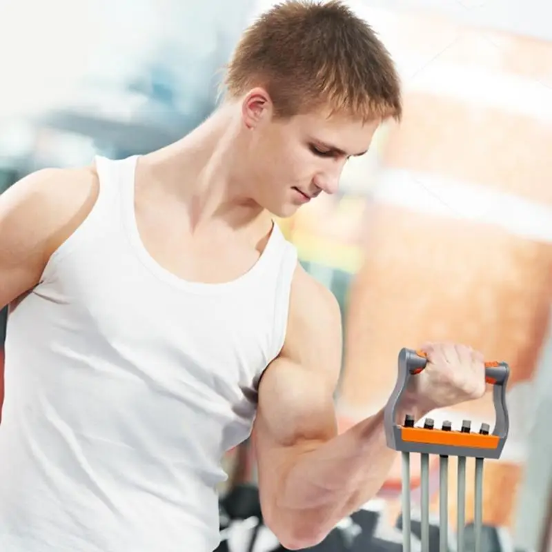 Profession GYM Chest Expander Strong Resistance Cable Band Puller Exercise Fitness Can Removable 5 Spring Exerciser
Profession GYM Chest Expander Strong Resistance Cable Band Puller Exercise Fitness Can Removable 5 Spring Exerciser