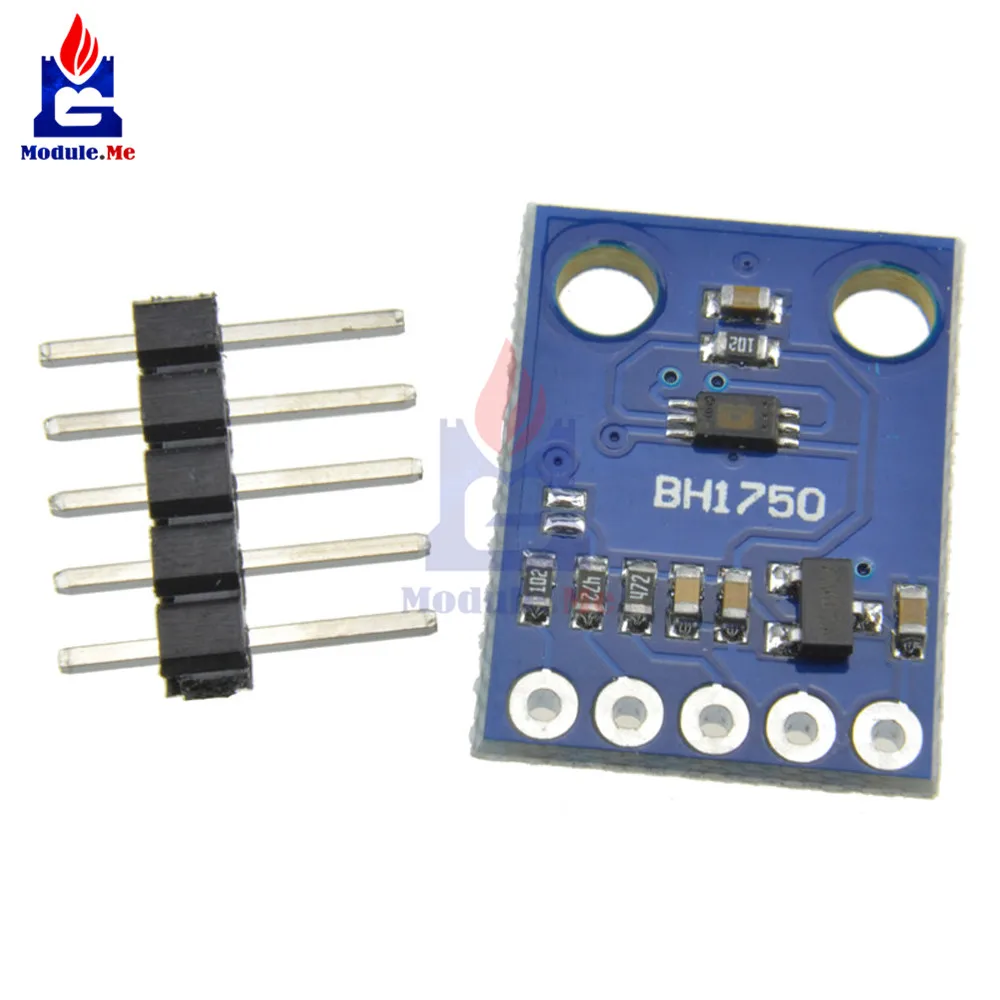 1PC Standard BH1750FVI GY-302 Digital Light Intensity Sensor BH1750 16bitAD Module For Arduino 3V-5V
1PC Standard BH1750FVI GY-302 Digital Light Intensity Sensor BH1750 16bitAD Module For Arduino 3V-5V