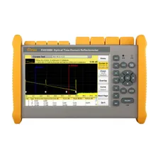 FHO5000-D40 Optical Time-Domain Reflectometer 1310/1550nm 80km Built-in Visual Fault Locator (VFL) & Power meter (PM) SM OTDR
FHO5000-D40 Optical Time-Domain Reflectometer 1310/1550nm 80km Built-in Visual Fault Locator (VFL) & Power meter (PM) SM OTDR