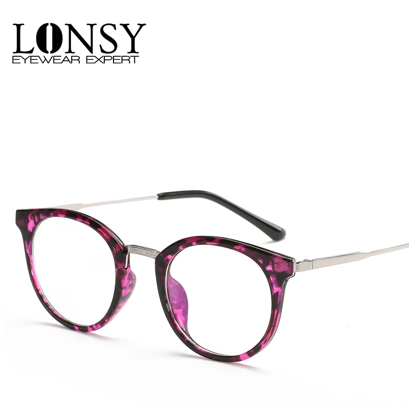 LONSY TR90 Clear Fashion Glasses Frame Women Brand Designer Round Optical Eyeglasses Frame High Quality Computer Glasses CJ1674
LONSY TR90 Clear Fashion Glasses Frame Women Brand Designer Round Optical Eyeglasses Frame High Quality Computer Glasses CJ1674