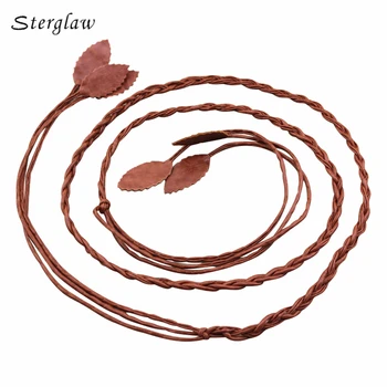 Hot New Arrival Fashion Leaves Braided Female Belt Rope 2020 Thin Chain Waist For Women Knotted Skirt Girdles With Tassels F107
Hot New Arrival Fashion Leaves Braided Female Belt Rope 2020 Thin Chain Waist For Women Knotted Skirt Girdles With Tassels F107