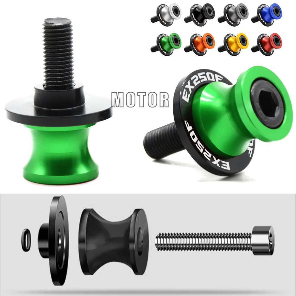 10MM CNC Swingarm Sliders Spools For Kawasaki EX 250 F Swing Arm Stand Screws Slider For EX250F EX250 F EX 250F Stand Paddock
10MM CNC Swingarm Sliders Spools For Kawasaki EX 250 F Swing Arm Stand Screws Slider For EX250F EX250 F EX 250F Stand Paddock