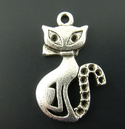 DoreenBeads Zinc metal alloy Charm Pendants Cat Antique Silver Inlaid faceteds 26.0mm(1") x 16.0mm( 5/8"), 8 PCs 2015 new
DoreenBeads Zinc metal alloy Charm Pendants Cat Antique Silver Inlaid faceteds 26.0mm(1") x 16.0mm( 5/8"), 8 PCs 2015 new