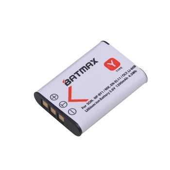 Batmax 3.6V 1200mAh NP-BY1 EN-EL11 Li-60B NP BY1 Battery for Nikon Coolpix S550 S560 Pentax M50 W60 W80 V20
Batmax 3.6V 1200mAh NP-BY1 EN-EL11 Li-60B NP BY1 Battery for Nikon Coolpix S550 S560 Pentax M50 W60 W80 V20