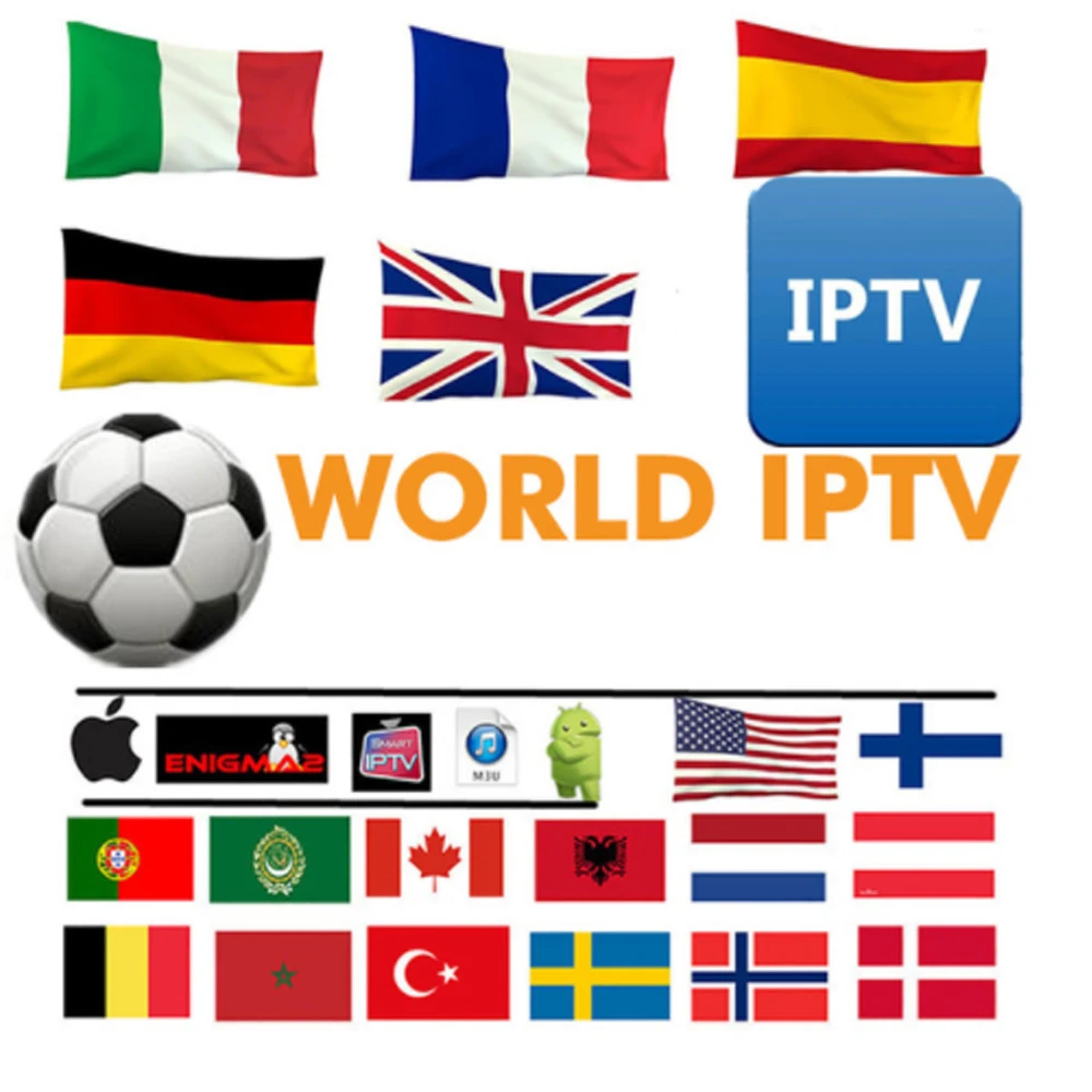 IPTV M3U Subscription G1 G3 Andorid TV Box Portugal France Arabic Spain 1080P Premium For Android Box Enigma2 Smart TV HD 4K Box
IPTV M3U Subscription G1 G3 Andorid TV Box Portugal France Arabic Spain 1080P Premium For Android Box Enigma2 Smart TV HD 4K Box