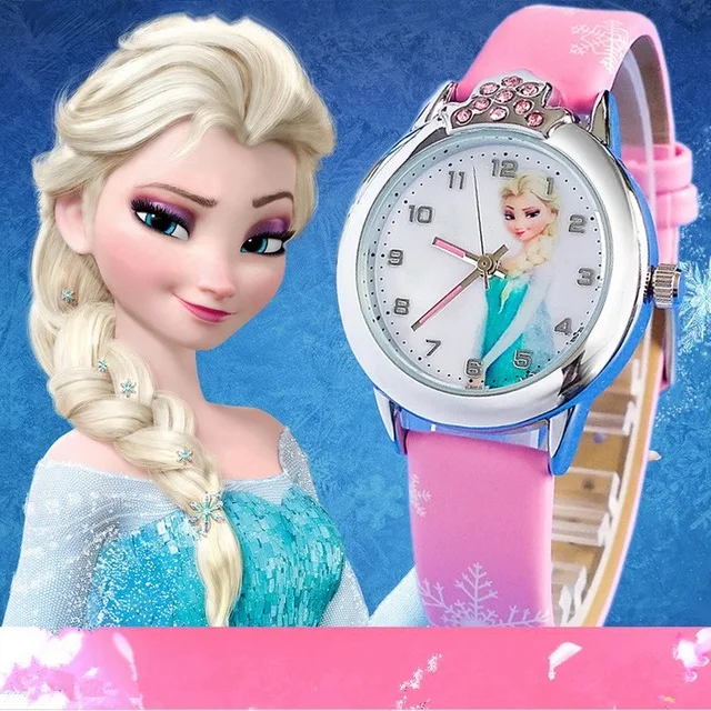 2017 Fashion Presale New Princess Elsa Anna Cartoon Watches Children Watch Girl Kids Students Cute Leather quartz Wrist Watches
2017 Fashion Presale New Princess Elsa Anna Cartoon Watches Children Watch Girl Kids Students Cute Leather quartz Wrist Watches