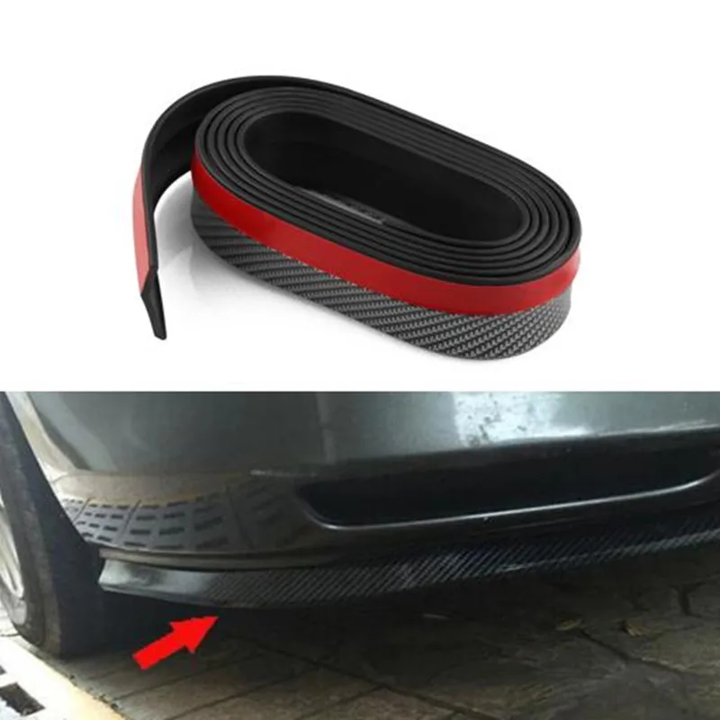 Black Soft Carbon fiber Rubber Car Bumper Strip 50mm Width 2.5m length Exterior Front Bumper Lip Splitter Chin Spoiler Body Trim
Black Soft Carbon fiber Rubber Car Bumper Strip 50mm Width 2.5m length Exterior Front Bumper Lip Splitter Chin Spoiler Body Trim