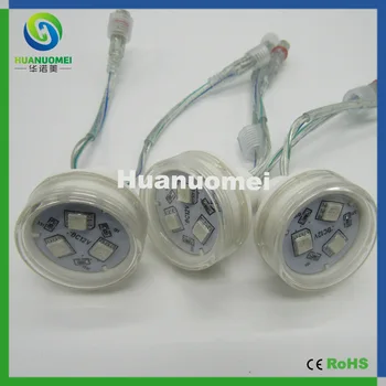 100pcs Waterproof 38mm 3leds 5050 smd UCS1903 digital waterproof smart pixel rgb led module light with waterproof connector
100pcs Waterproof 38mm 3leds 5050 smd UCS1903 digital waterproof smart pixel rgb led module light with waterproof connector