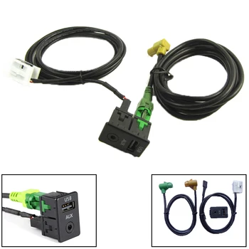 for VW/Passat B6 B7 CC for Touran/POLO/Facelift RCD510 Car Style Audio Vedio USB AUX Cable Switches Plug
for VW/Passat B6 B7 CC for Touran/POLO/Facelift RCD510 Car Style Audio Vedio USB AUX Cable Switches Plug