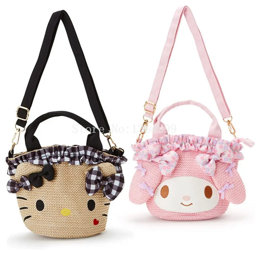 New Fashion My Melody Girls Weave PP Messenger Bags Kids Handbags For Children
New Fashion My Melody Girls Weave PP Messenger Bags Kids Handbags For Children