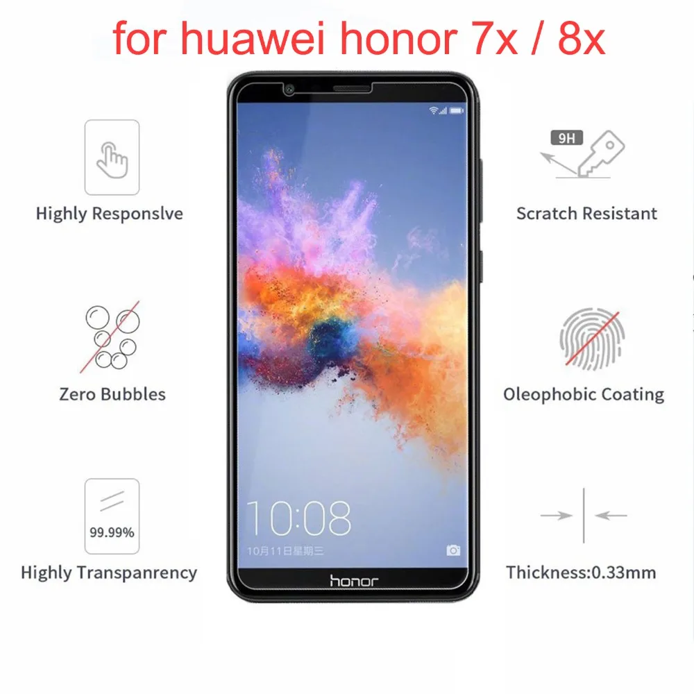 Premium HD Tempered Glass Film for Huawei Honor 8x 8 X Honor8x Front LCD Screen Protector for Huawei Honor 7x Glass Sim Dual
Premium HD Tempered Glass Film for Huawei Honor 8x 8 X Honor8x Front LCD Screen Protector for Huawei Honor 7x Glass Sim Dual