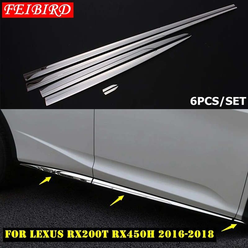 Accessories Parts ABS For Lexus RX200t RX450h 2016 2017 2018 Side Door Body Molding Cover Trim Side Door Protective Trim
Accessories Parts ABS For Lexus RX200t RX450h 2016 2017 2018 Side Door Body Molding Cover Trim Side Door Protective Trim