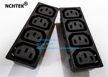 NCHTEK 10A 250V Four In One IEC 320 C13 3Pin Female AC PDU/UPS Power Socket/Free Shipping/10PCS
NCHTEK 10A 250V Four In One IEC 320 C13 3Pin Female AC PDU/UPS Power Socket/Free Shipping/10PCS