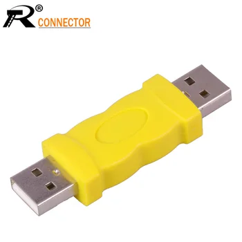 100pcs Yellow color USB 2.0 Type A Male to A Male Coupler Adapter Connector M/M Converter
100pcs Yellow color USB 2.0 Type A Male to A Male Coupler Adapter Connector M/M Converter