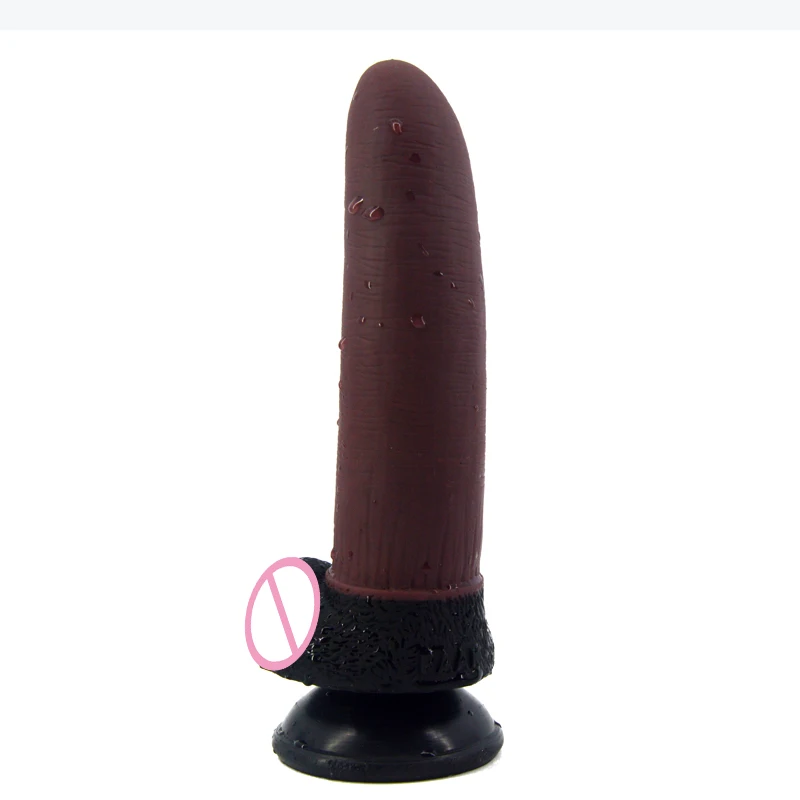 Silicone Animal Dildo Kangaroo Realistic Penis With Strong Suction Cup Sex Toys For Women Inserting The Vagina Comfortably