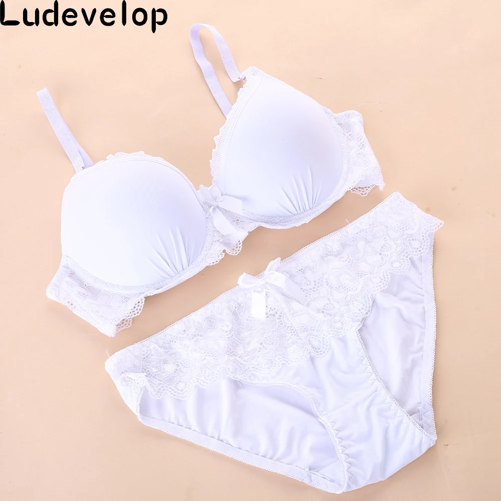Женское кружевное нижнее белье Favorsexy комплект с бюстгальтером пуш ап боковой