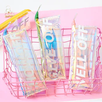 1 Pcs Kawaii Pencil Case Dazzle colour tide PVC Gift Estuches School Pencil Box Pencilcase Pencil Bag School Supplies Stationery
1 Pcs Kawaii Pencil Case Dazzle colour tide PVC Gift Estuches School Pencil Box Pencilcase Pencil Bag School Supplies Stationery