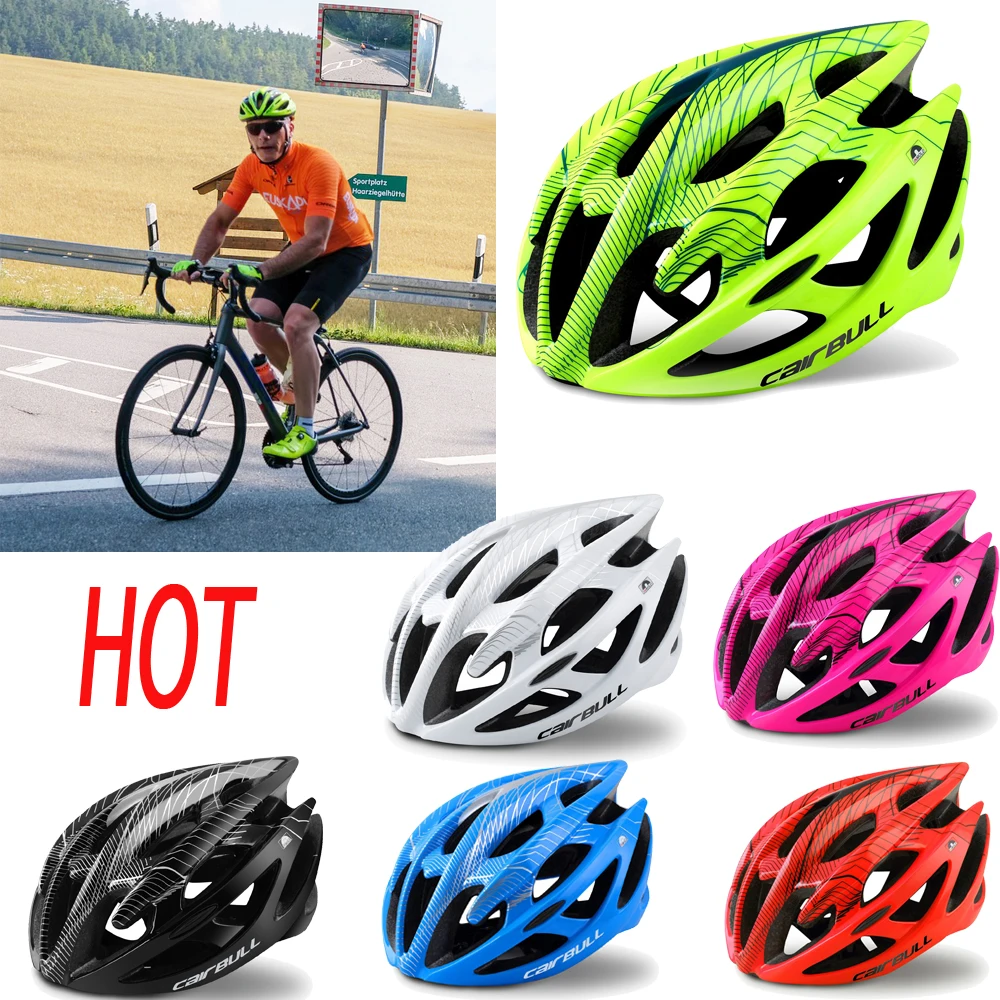 Cycling Safety Hat Casque MTB Road Bicycle Helmets Casco CAIRBULL High Strength PC+EPS Bike Helmet Superlight Breathable
Cycling Safety Hat Casque MTB Road Bicycle Helmets Casco CAIRBULL High Strength PC+EPS Bike Helmet Superlight Breathable
