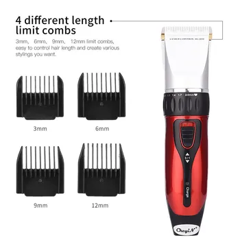 Cordless Rechargeable Hair Shaver Professional Hair Clipper Stainless Steel Blade Hair Trimmer Men's Hairs Cutting Clippers 31
Cordless Rechargeable Hair Shaver Professional Hair Clipper Stainless Steel Blade Hair Trimmer Men's Hairs Cutting Clippers 31