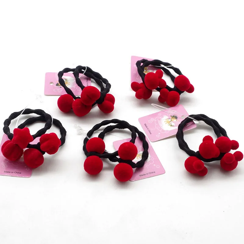 2PCS Red Cartoon Flocking Rabbit Heart Mickey Hair Tie Cute Baby Scrunchy Hair Ropes Hair Accessories Kids Elastic Hair Bands
2PCS Red Cartoon Flocking Rabbit Heart Mickey Hair Tie Cute Baby Scrunchy Hair Ropes Hair Accessories Kids Elastic Hair Bands