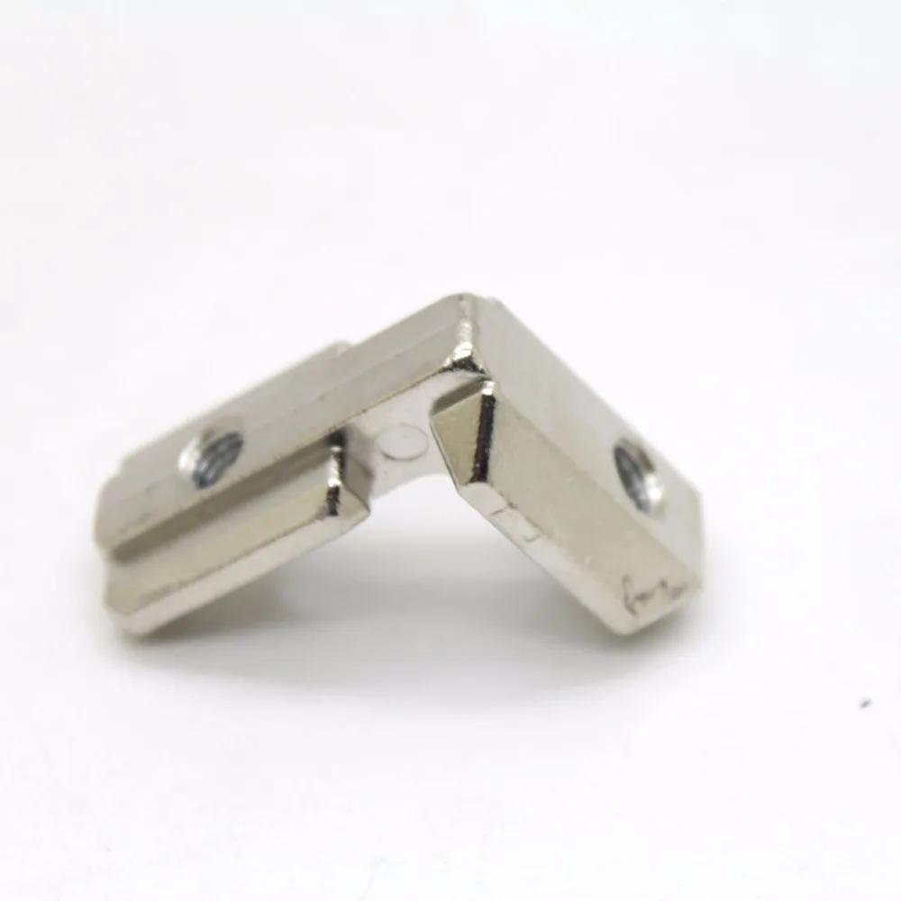 EU standard 3030 aluminum profile Inside corner connector bracket with M5 screw 1pcs T slot L type 90 degree
EU standard 3030 aluminum profile Inside corner connector bracket with M5 screw 1pcs T slot L type 90 degree