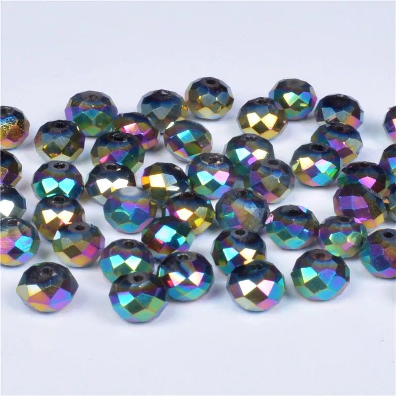 4 6 8mm Colorful Metal Faceted Rondelle Loose Spacer Round Austria Crystal beads For DIY Jewelry Making
4 6 8mm Colorful Metal Faceted Rondelle Loose Spacer Round Austria Crystal beads For DIY Jewelry Making