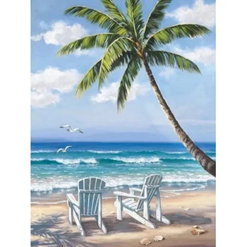 5D Diamond Craft Painting Beach Seascape Diy Rubik's Cube Diamond Embroidery Mosaic Gift Diamond Wall Arts Decor
5D Diamond Craft Painting Beach Seascape Diy Rubik's Cube Diamond Embroidery Mosaic Gift Diamond Wall Arts Decor