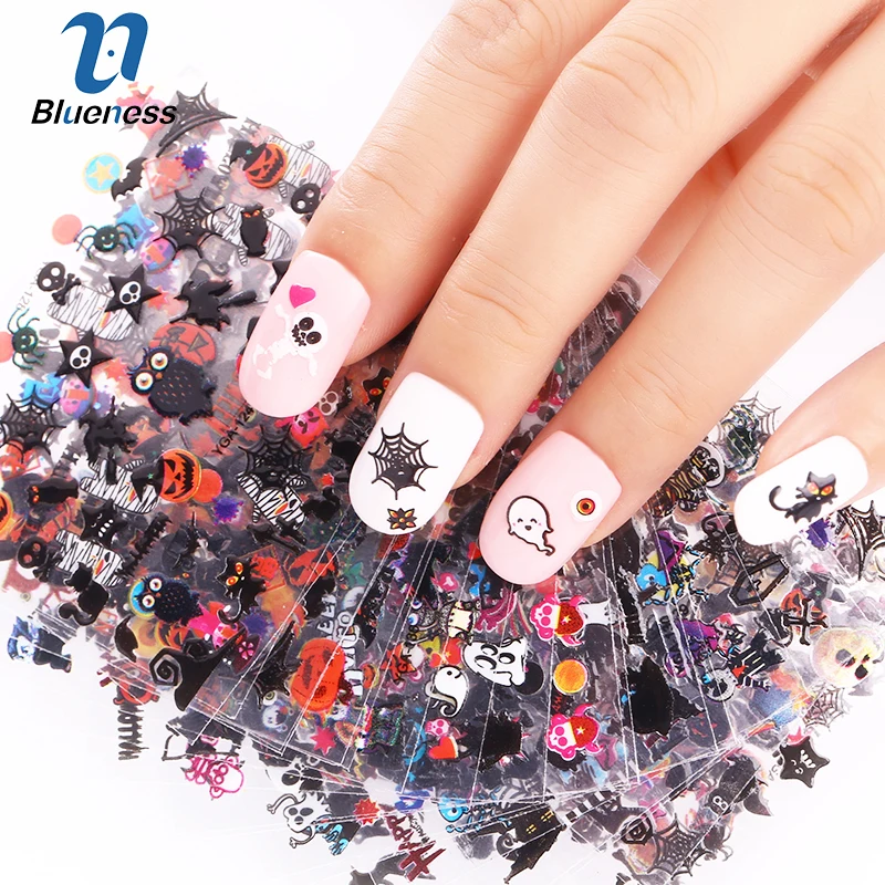 24 Sheet/Lot 3D Nail Art Stickers 24 Cartoon Design For Halloween Manicure Accessories The Latest DIY Fashion JH280
24 Sheet/Lot 3D Nail Art Stickers 24 Cartoon Design For Halloween Manicure Accessories The Latest DIY Fashion JH280