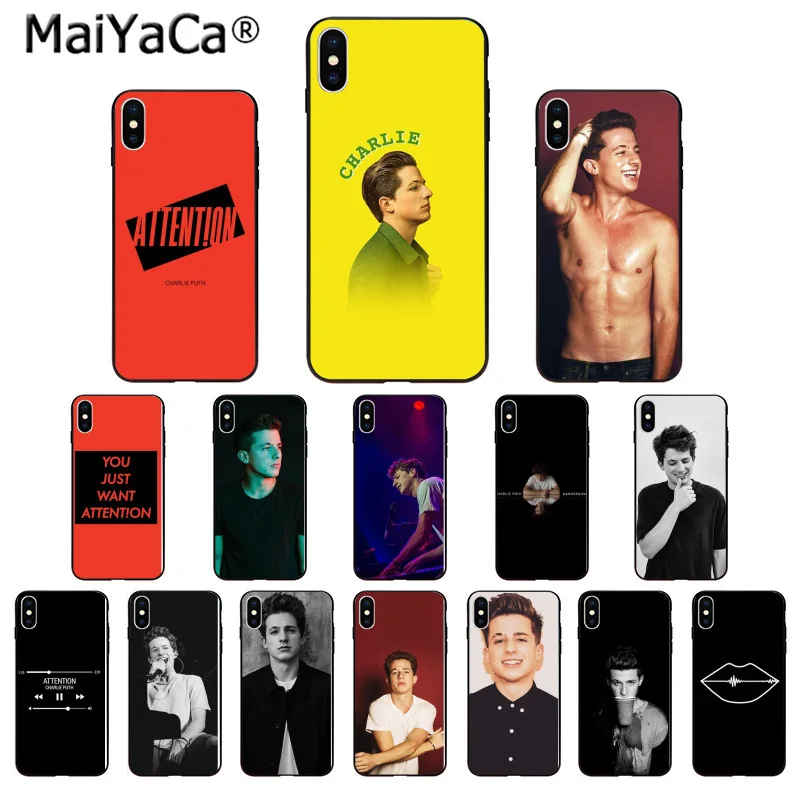 MaiYaCa Charlie Puth Black Shell Phone Cover for Apple iphone 11 pro 8 7 66S Plus X XS MAX 5S SE XR Cover
MaiYaCa Charlie Puth Black Shell Phone Cover for Apple iphone 11 pro 8 7 66S Plus X XS MAX 5S SE XR Cover
