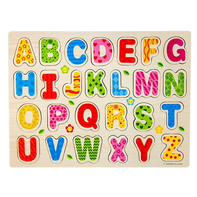 High Quality 26pcs Wood Alphabet English Letters Puzzle Jigsaw Educational Toy Great Educational Learning Toys Gift Drop Ship
High Quality 26pcs Wood Alphabet English Letters Puzzle Jigsaw Educational Toy Great Educational Learning Toys Gift Drop Ship