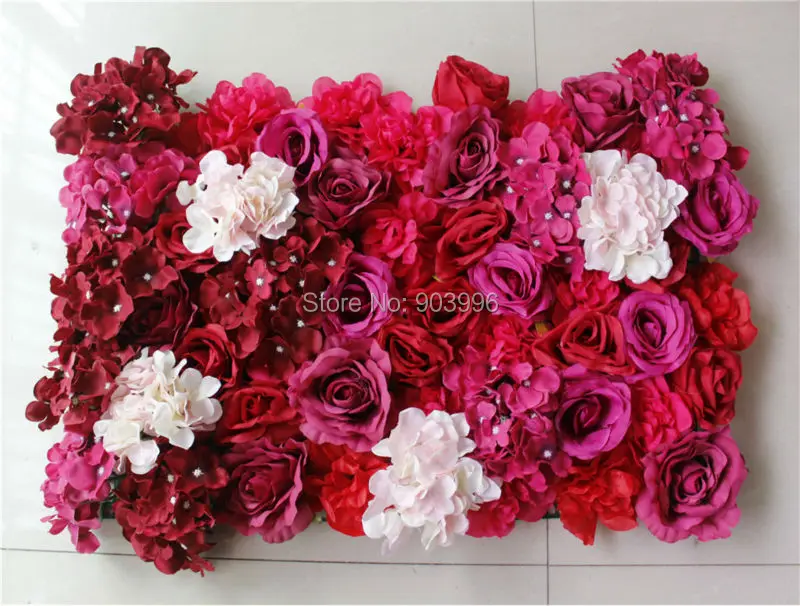 

SPR High quality 10pcs/lot wedding flower wall stage backdrop decorative wholesale artificial flower table centerpiece