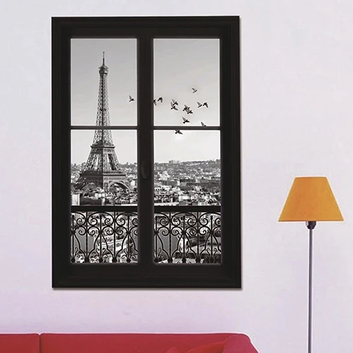 50cm x 70cm PVC 3D Scenery of Paris Tower Print Wall Stickers DIY Living Room Art Decals Home Decoration Room Wall Art
50cm x 70cm PVC 3D Scenery of Paris Tower Print Wall Stickers DIY Living Room Art Decals Home Decoration Room Wall Art