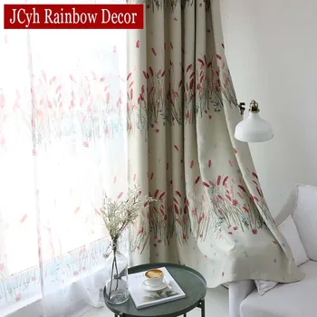 JCyh Straw Blackout Curtains For Window Blinds Curtain For Living Room Modern Bedroom Curtain Red Floral Drapes Tends Shading
JCyh Straw Blackout Curtains For Window Blinds Curtain For Living Room Modern Bedroom Curtain Red Floral Drapes Tends Shading