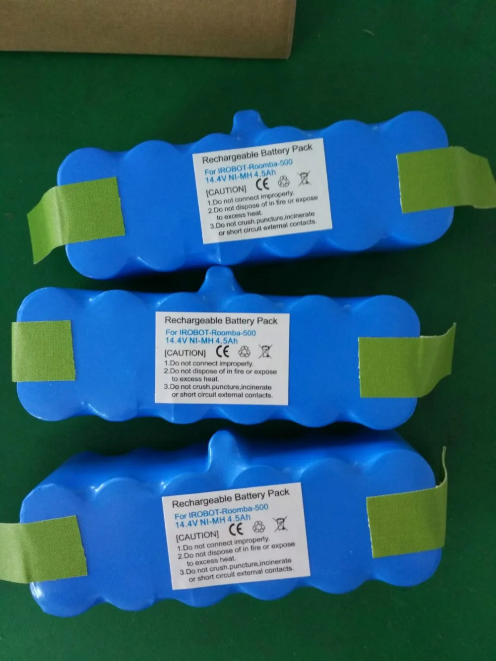 Real 14.4V 4500mAh NI-MH Battery Replacement for iRobot Roomba 500 510 530 535 540 550 560 570 580 600 620 630 700 760 780 790
Real 14.4V 4500mAh NI-MH Battery Replacement for iRobot Roomba 500 510 530 535 540 550 560 570 580 600 620 630 700 760 780 790