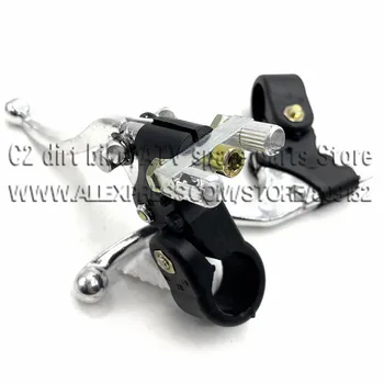Alloy 7/8'' Right Dual Twin Minimoto Left Handle Brake Levers For 47cc 49cc Pocket Dirt Bike Gas Scooter ATV Quad Mini Moto
Alloy 7/8'' Right Dual Twin Minimoto Left Handle Brake Levers For 47cc 49cc Pocket Dirt Bike Gas Scooter ATV Quad Mini Moto