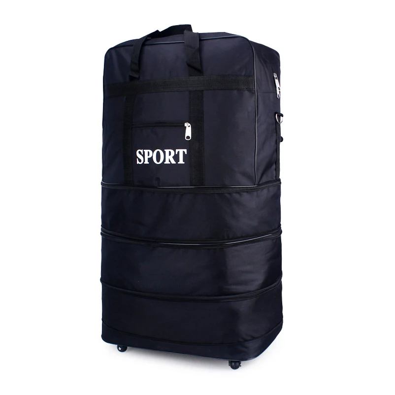 Air Checked Bag Luggage Travel Universal Wheel Foldable Luggage Moving Storage Bag T726 Oxford Waterproof Travel Packing Cubes
Air Checked Bag Luggage Travel Universal Wheel Foldable Luggage Moving Storage Bag T726 Oxford Waterproof Travel Packing Cubes