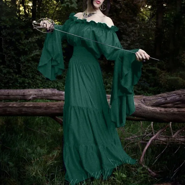 Middle Age European Style Victorian Gothic Halloween Woman Cosplay Costumes Princess Renaissance Palace Medieval Party Wear
Middle Age European Style Victorian Gothic Halloween Woman Cosplay Costumes Princess Renaissance Palace Medieval Party Wear