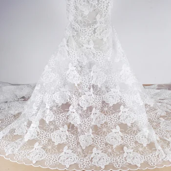 2Yards African Lace Fabrics High Quality French Organza Lace Fabric Guipure Embroidered Tulle Lace For Nigerian Wedding Dress
2Yards African Lace Fabrics High Quality French Organza Lace Fabric Guipure Embroidered Tulle Lace For Nigerian Wedding Dress