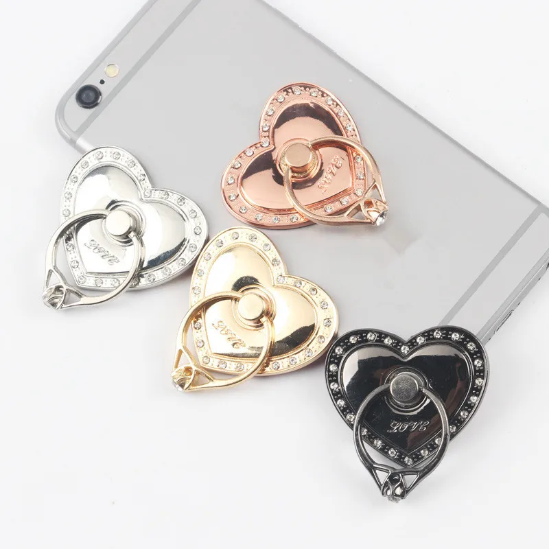 Diamond Heart 360 Degree Jewel Finger Ring Phone Holder For Mobile Phone Universal all Smartphone Support Desk Tablets Stand
Diamond Heart 360 Degree Jewel Finger Ring Phone Holder For Mobile Phone Universal all Smartphone Support Desk Tablets Stand
