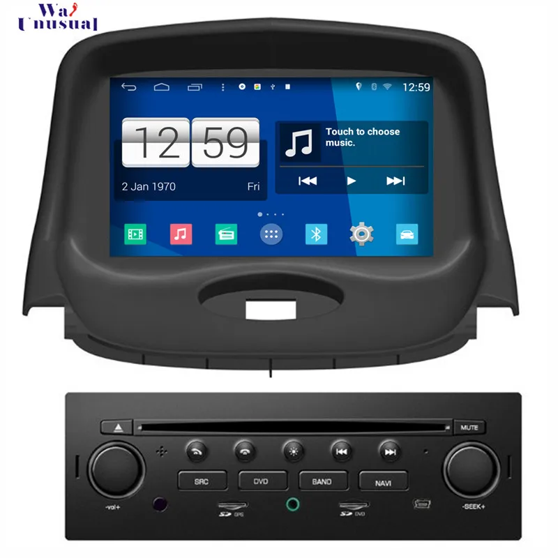 WANUSUAL 2017 Car-Styling 7'' Pure Android 4.4.4 Car Video Player for Peugeot 206 GPS Navigation with Radio WIFI BT 3G 1024*600
WANUSUAL 2017 Car-Styling 7'' Pure Android 4.4.4 Car Video Player for Peugeot 206 GPS Navigation with Radio WIFI BT 3G 1024*600