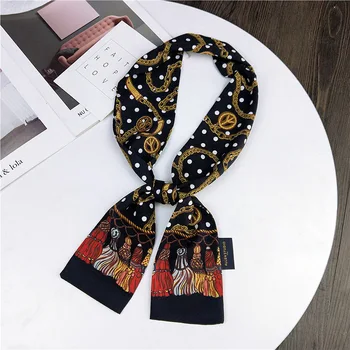 Hot Style Scarf Personality Elegant Fashion Multi-functional Chiffon Shawl Ribbon Thin Scarf Ribbon Hair Accessories with Women
Hot Style Scarf Personality Elegant Fashion Multi-functional Chiffon Shawl Ribbon Thin Scarf Ribbon Hair Accessories with Women