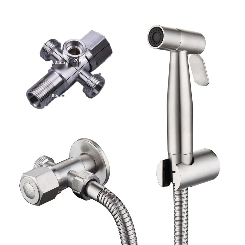 304 Stainless Steel Brusehd Bidets Bathroom Hand Shower Bidet Toilet Sprayer Hygienic Shower Taps 2/3/4/5 Ways Toilet Spray Gun
304 Stainless Steel Brusehd Bidets Bathroom Hand Shower Bidet Toilet Sprayer Hygienic Shower Taps 2/3/4/5 Ways Toilet Spray Gun