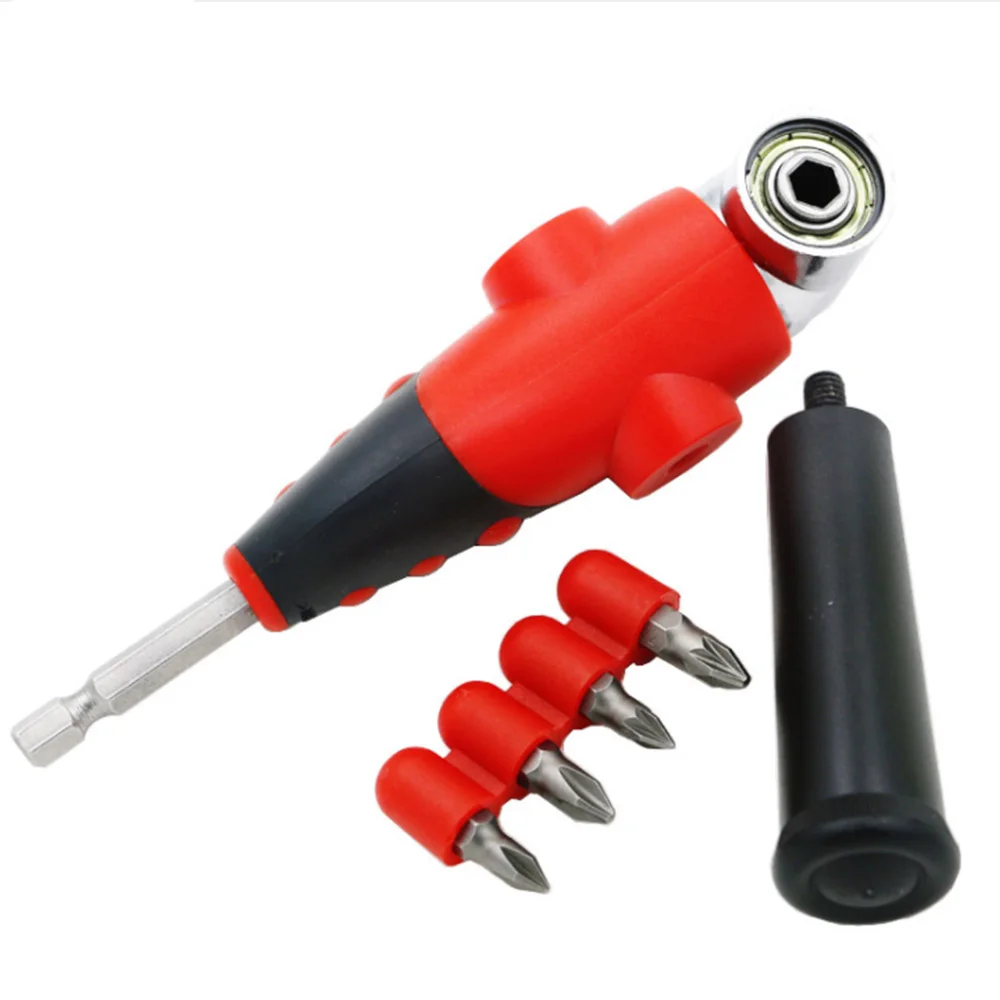 105 Degree Mutifunctional Extension Screwdriver Drill Attachment Set Labor Saving For Nut Drivers Hole Saws Electric Drills
105 Degree Mutifunctional Extension Screwdriver Drill Attachment Set Labor Saving For Nut Drivers Hole Saws Electric Drills