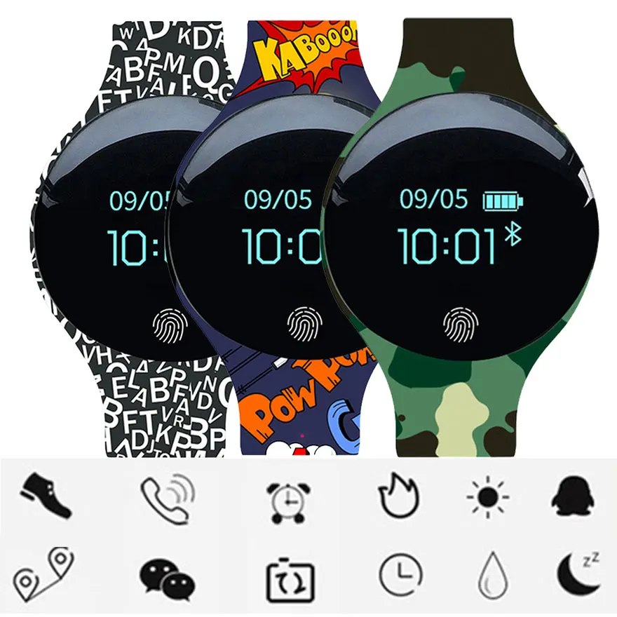 NEW Smart Watch Multicolor H8 Bluetooth Sports Bracelet Pedometer Camera Waterproof Fitness Tracker for iOS Android Smartwatch
NEW Smart Watch Multicolor H8 Bluetooth Sports Bracelet Pedometer Camera Waterproof Fitness Tracker for iOS Android Smartwatch