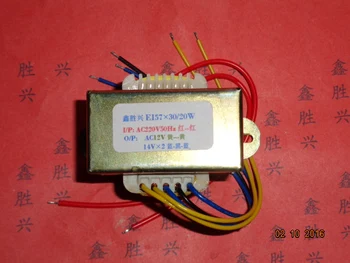 12V 14V-0-14V Transformer 220V input 20VA EI57*30 Treadmill power transformer For new aristocratic treadmills
12V 14V-0-14V Transformer 220V input 20VA EI57*30 Treadmill power transformer For new aristocratic treadmills