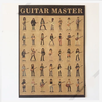 Guitar Master Frank Zappa Guitar World Vintage Poster Wall Stickers Home Decor Kraft Paper Poster 50.5cmx35cm
Guitar Master Frank Zappa Guitar World Vintage Poster Wall Stickers Home Decor Kraft Paper Poster 50.5cmx35cm