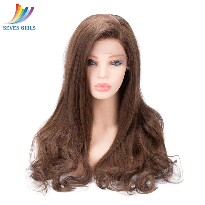 Sevengirls Brazilian 100% Human Hair #4 Blonde Color Wave Lace Front Human Hair Wigs PrePlucked With Baby Hair For Black Women
Sevengirls Brazilian 100% Human Hair #4 Blonde Color Wave Lace Front Human Hair Wigs PrePlucked With Baby Hair For Black Women