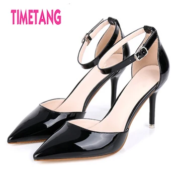 TIMETANG 2018 Elegant Pointed Toe Solid Color High Heel OL Woman Sandals Freeshipping Party/Work/Dress/Wedding Women Shoes 33-43
TIMETANG 2018 Elegant Pointed Toe Solid Color High Heel OL Woman Sandals Freeshipping Party/Work/Dress/Wedding Women Shoes 33-43