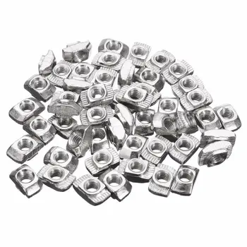 50pcs M4-20 T Nut Female Thread T Slot Hammer Head Drop in Nut 20 Series Slot T-nut Sliding Hammer Drop In Nut Fasten Connector 
50pcs M4-20 T Nut Female Thread T Slot Hammer Head Drop in Nut 20 Series Slot T-nut Sliding Hammer Drop In Nut Fasten Connector